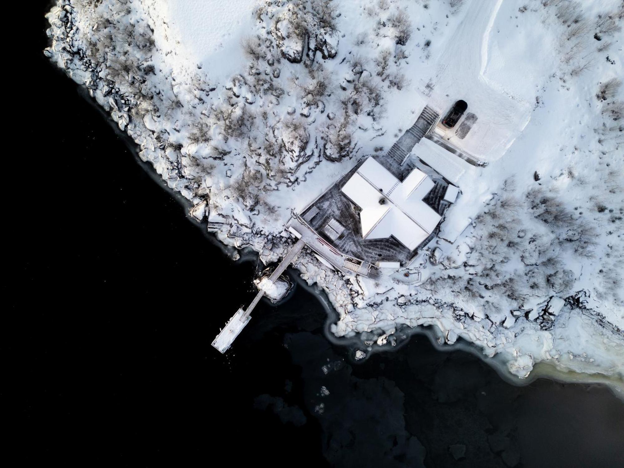 Vikran Seaside Lodge Straumsjoen المظهر الخارجي الصورة