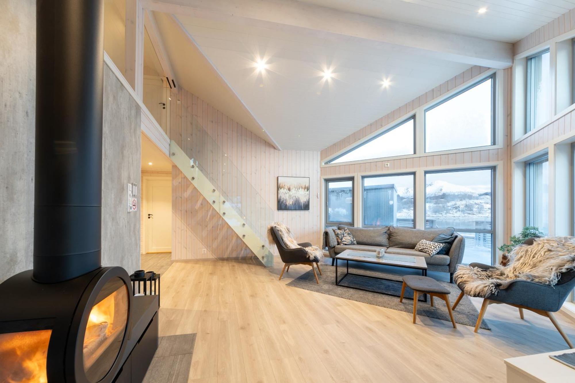 Vikran Seaside Lodge Straumsjoen المظهر الخارجي الصورة